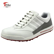 

TTYGJ Golf Shoes Men Waterproof Leather Shoes Zapatos De Mujer Sneakers On a Platform Golf Hombre Free Shipping