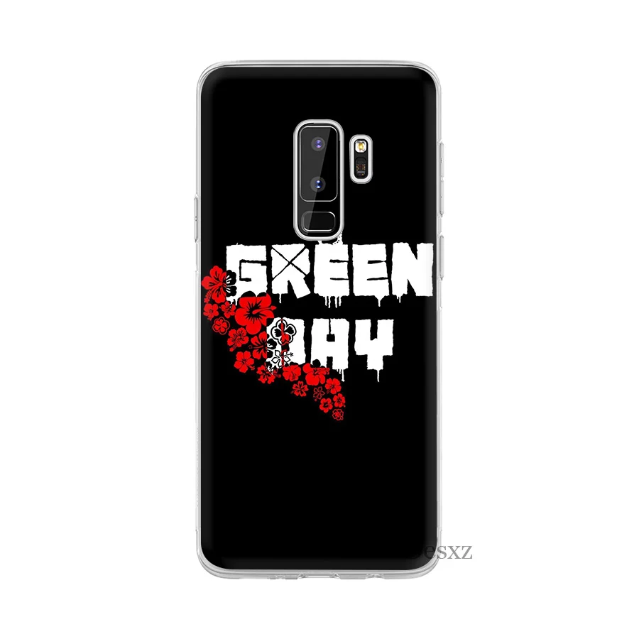 Чехол Gerleek Green Day для Samsung Galaxy A7 A8 A9 A10 A30 A40 A50 A70 M10 M20 M30 S10 Plus S10E J6|Чехлы-накладки| |