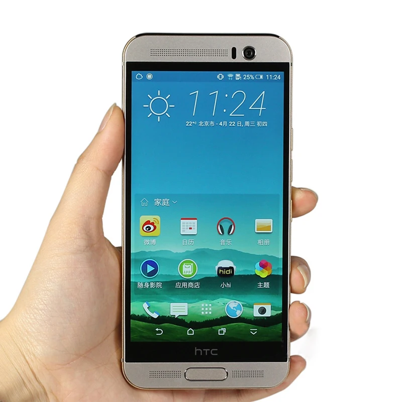 htc ONE M9+ 5," разблокированный мобильный телефон M9 plus Восьмиядерный 3 ГБ ОЗУ 32 Гб ПЗУ Распознавание отпечатков пальцев 4G-LTE