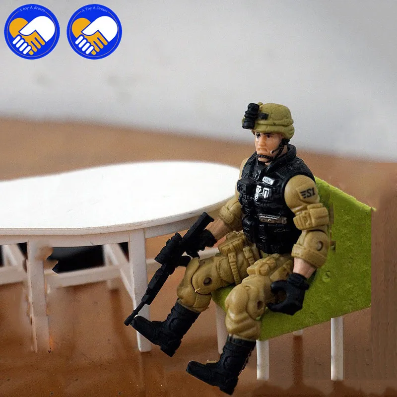 Lanard Elite Force 1:18 военный туннельный Сталкер SWAT Масштаб фигурка кукла статуя 3 75