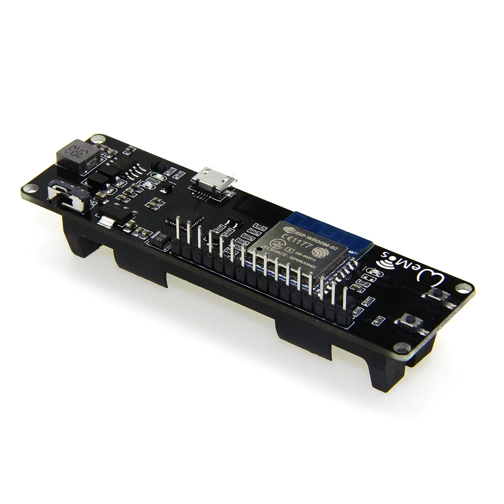 WeMos D1 Esp-Wroom-02 материнская плата ESP8266 Mini-WiFi Nodemcu модуль 18650 батарея