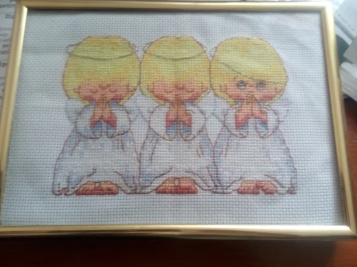 The Might Little Angels Cross Stitch Kits