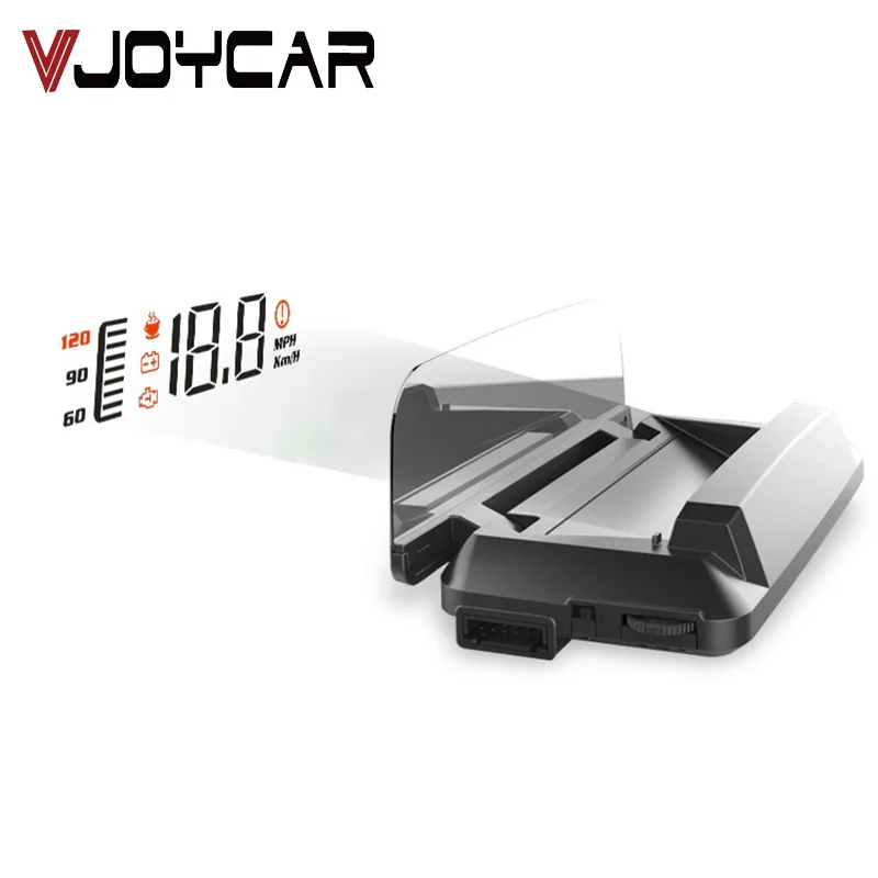 

Car HUD Head Up Display With OBD2/EOBD Interface Plug & Play, Vehicle Speed MPH/KM/h, OverSpeed Warning, Fuel Consumption 35