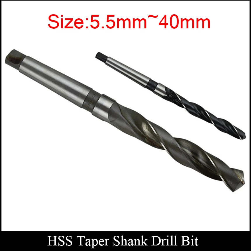 13.7mm 13.8mm 13.9mm 14mm 14.1mm 14.2mm 14.3mm Lathe Machine Tool CNC HSS High Speed Steel Cone Taper Shank Twist Drill Bit