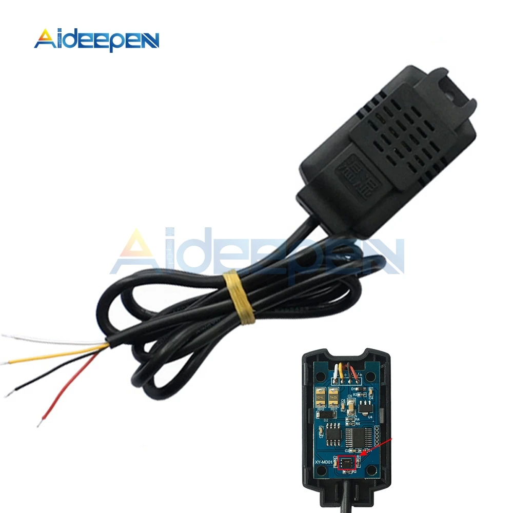 

SHT20 High Precision Temperature Humidity Sensor Module RS485 Temperature Humidity Monitor Transmitter Sensor Probe