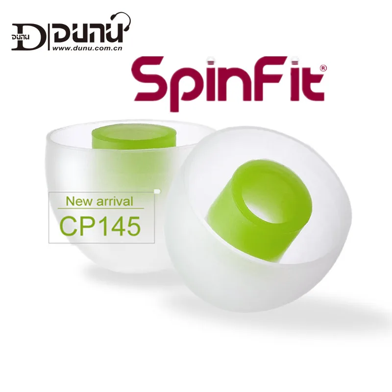 

DUNU SpinFit CP145 In-ear Earphone Patented 360 Degree Free Rotation Ear Tips Silicone Eartip 4.5 mm Nozzle Dia CP100M CP800M