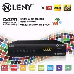 ONLENY DVB-S2 HD Media Player Декодер каналов кабельного телевидения цифровое спутниковое телевидение коробка приемник Поддержка 3g Wi Fi с ЕС Plug