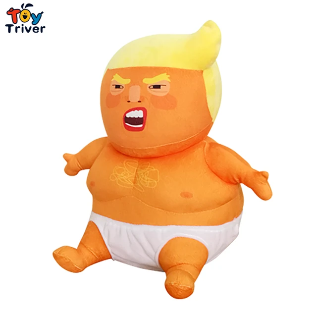 Donald Trump Plush Toy Stuffed Doll USA President Funny Model Ornament  Craft Baby Boy Kids Children Gift Drop Shipping