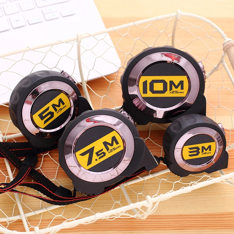 

Portable 3m/ 5m/ 7.5m/ 10m Measuring Tape Double Side Steel Tape Measure Flexible Rule Tapeline Retractable Measuring Tools