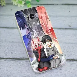 Мягкий силиконовый чехол из ТПУ для samsung Galaxy S10 Darling in the Franxx phone case для S8 S9 S10 S10E Note 8 9 M10 M20 M30 S7 Edge