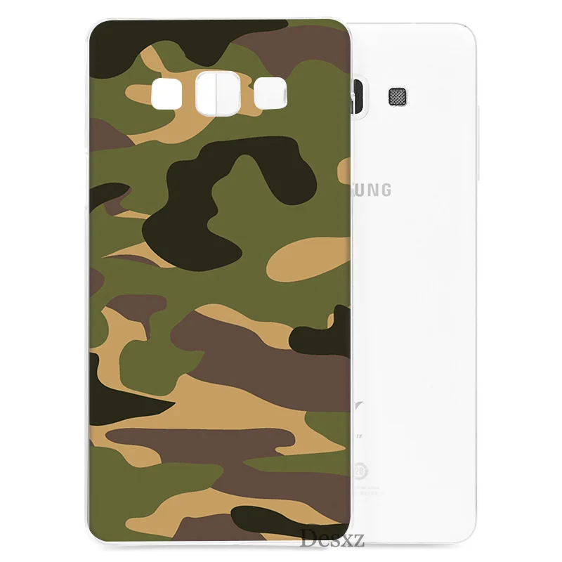 Чехол для телефона с камуфляжным рисунком Samsung A3 A5 A6 A8 Plus 2015 2016 2017 2018