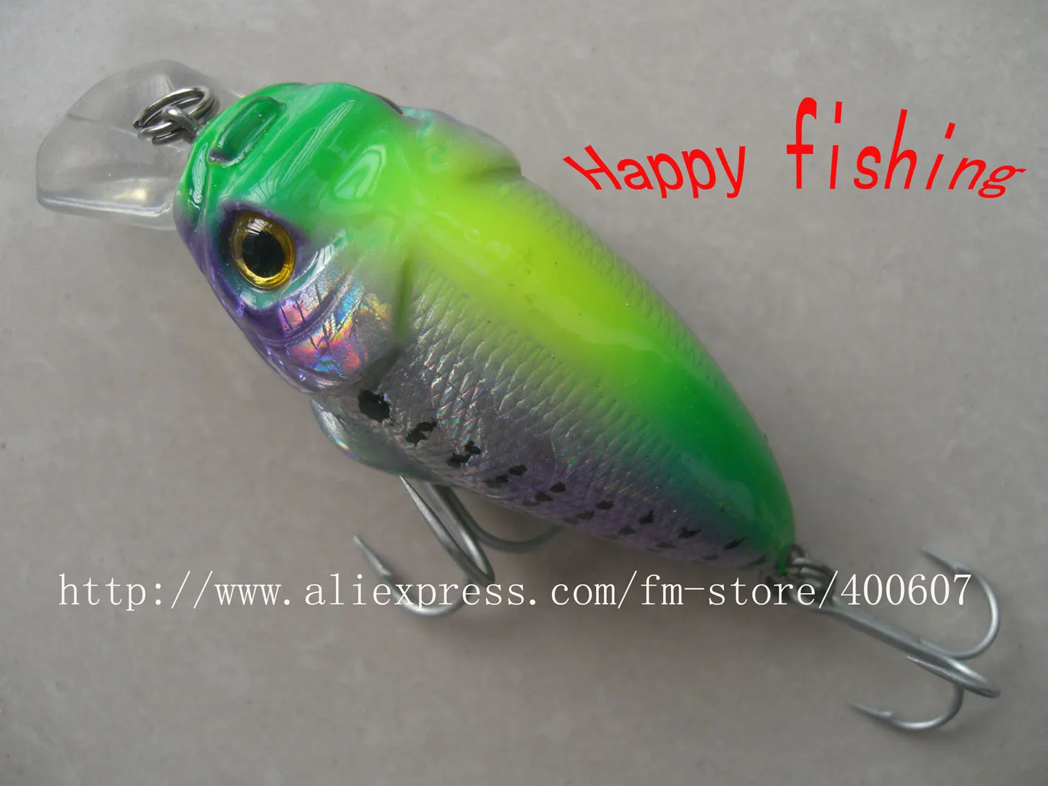 CRANK FISHING LURE (C70F)good for salt/fresh water bottom fishing hard jerk lure fishing bait