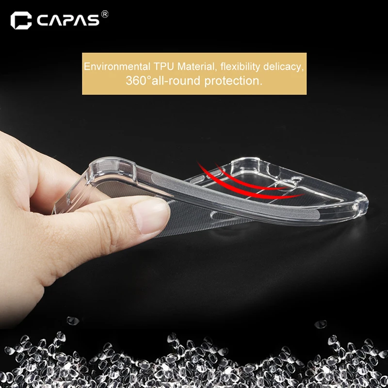 Чехол для Nokia 6 1 7 8 2 5 3 прозрачный силиконовый чехол из ТПУ 2018 защитный