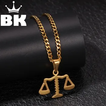 

Balance Pendant Charm Ship Sailor Navy Stainless Steel 24 Inch Cuban Chain Necklace Collares Fashion Master Jewelry