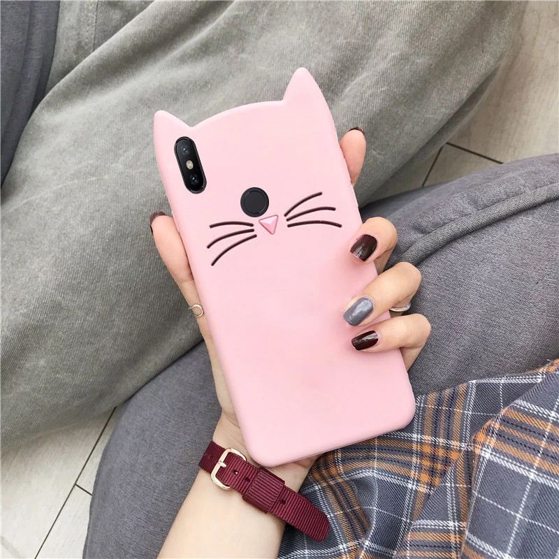 Redmi note 7 pro Чехол 3D милые усики кошачьими ушками чехол для Xiaomi redmi 5 примечание 6 note7