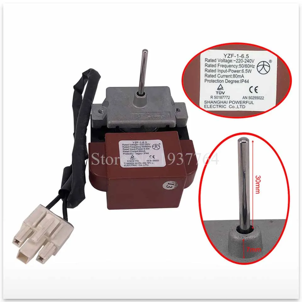 

100% new for good working High-quality for refrigerator YZF-1-6.5 Fan Motor