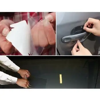 

Transparent Car Protective Film 10cm*3m Decal Vinyl DIY Wrap Sheet Roll Universal Clear Film Sticker Car Accessories