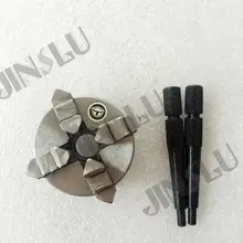 Ручной патрон Mini " K02-50 4 Челюсти само-центрирующий патрон токарного станка 50 мм токарный мини-патрон
