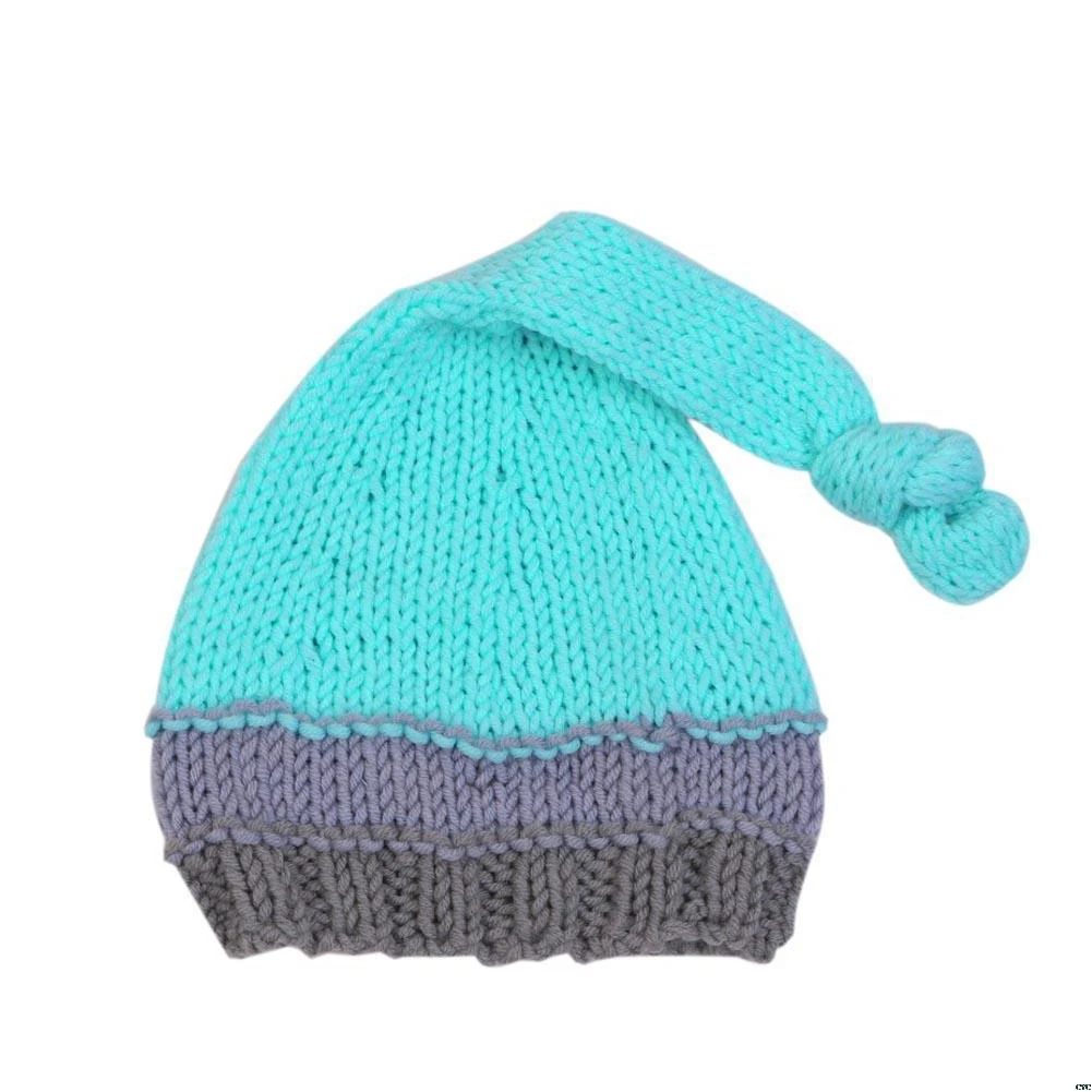 Chapéu do Bebê Recém-nascidos do Bebê Recém-nascido Bonito Crochê Tricô Traje Prop Outfits Foto Fotografia Adereços Meninas 3 High Quality Mamãe e Bebê