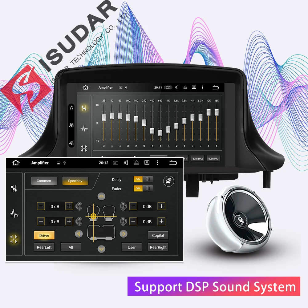 Цена Isudar Автомобильный мультимедийный плеер два Din Android 9 автомобиль dvd плеер для Renault Megane 3 Fluence радио FM GSP 4 ядра ram 2G DSP