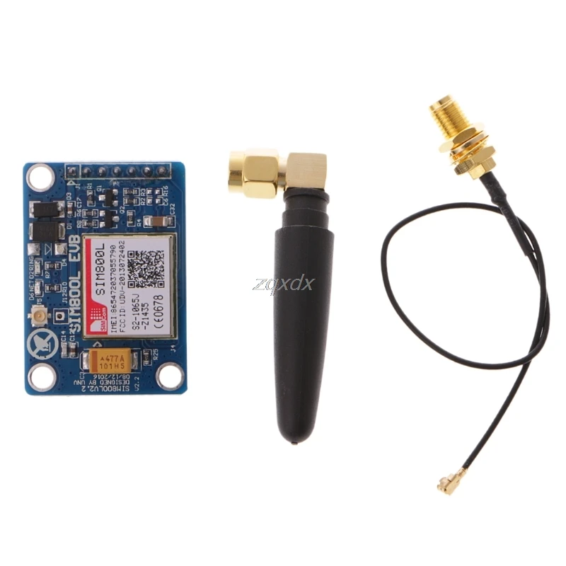 

SIM800L V2.0 5V Wireless GSM GPRS Module Quad-Band Antenna Cap M105 MCU Drop ship