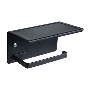 

Wall Mounted Toilet Paper Holder Toilet Paper Holder Hanging Traceless Bathroom Tissue Holder For Toilet Bathroom supplies