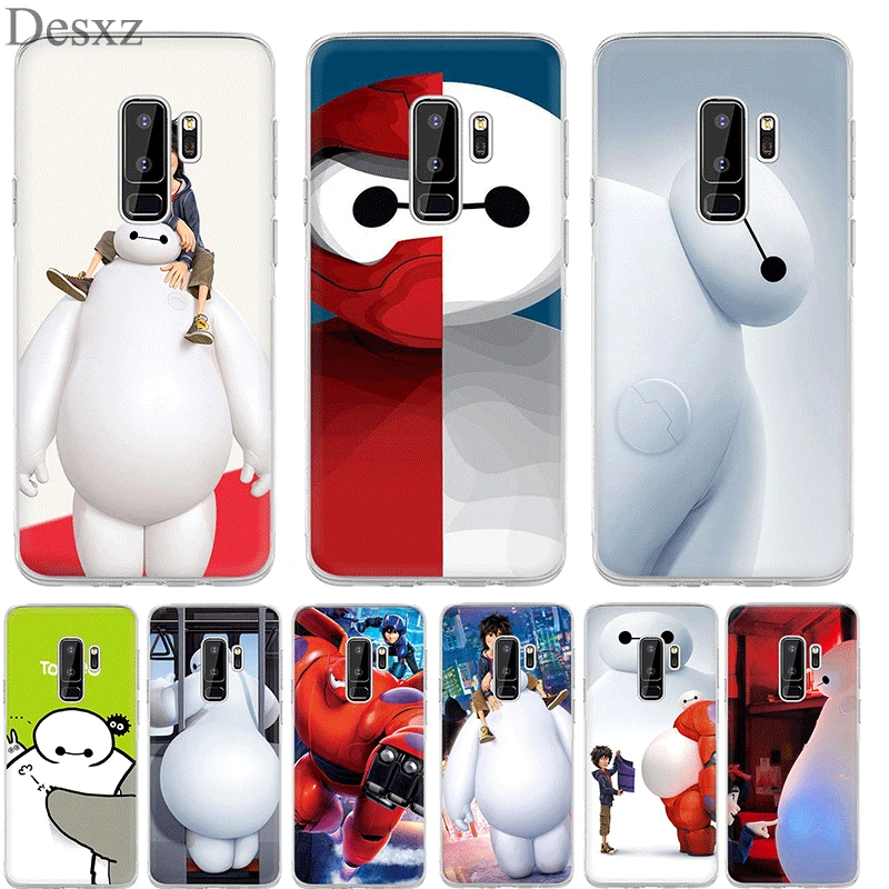 Phone Case Big Hero Cover For Samsung Galaxy S3 S4 S5 S6 S7 S8 S9 Edge Plus Note 8 9 | Мобильные телефоны и аксессуары