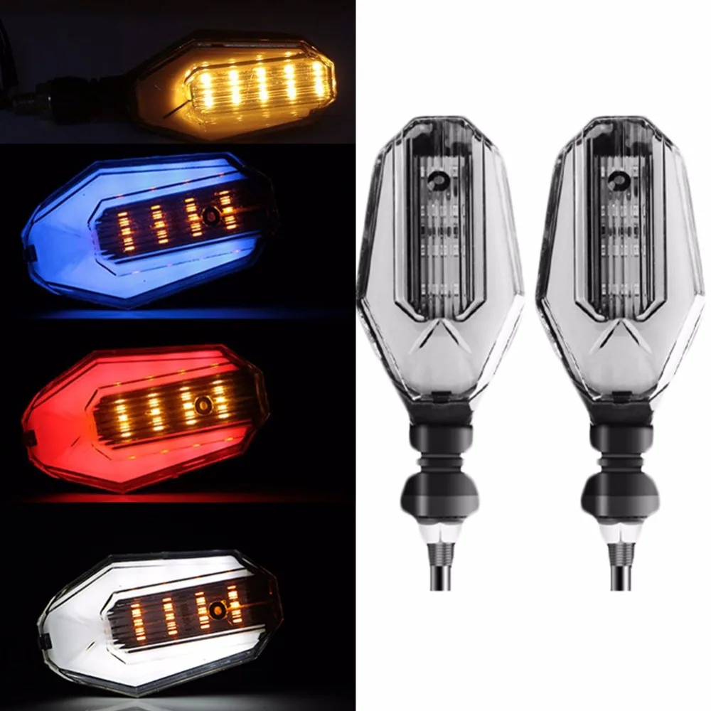 Bostar 2Pcs LED Steering Light 12Led Indicator Light Blinker Lamp Turn