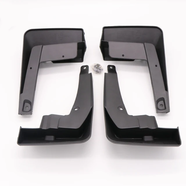 Car Styling 4PCS Front&Rear Plastic Molded Splash Guards Mud Fender Mud Flap For Toyota C-HR CHR 2016 2017 2018