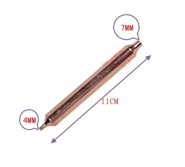 5 шт. холодильник Замена медный фильтр сушилка 11 см длиной 1,9 см Диаметр