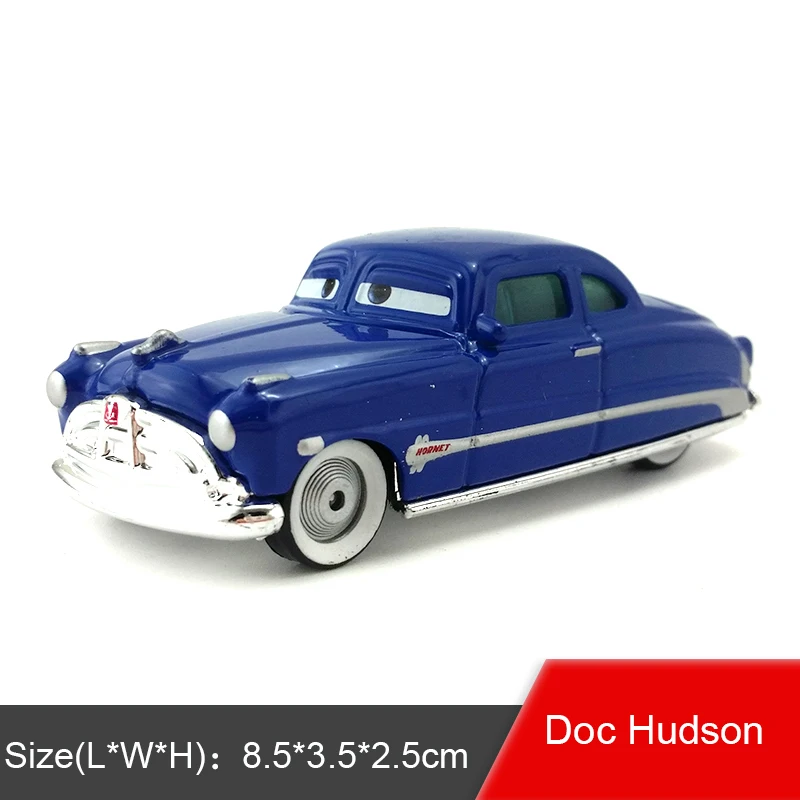 Disney Pixar Cars 2 3 Jackson Storm Doc Hudson Mater трактор King 1:55 литая под давлением металлическая модель автомобиля подарок на день рождения для мальчиков детей - Цвет: Hudson Hornet