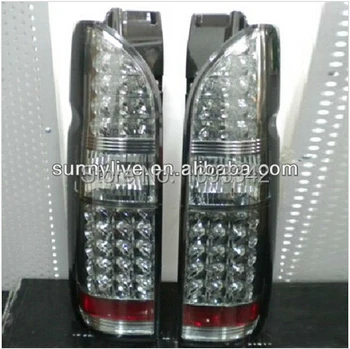

For TOYOTA HIACE LED Rear Lamps Smoke Black Color 2005-2013 Year