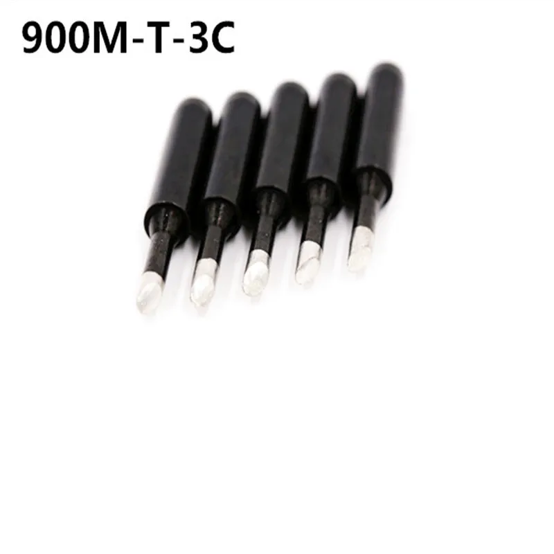 5piece Black 900M-T-2C Series Horseshoe type iron head Welding tip Soldering iron tip free shipping 1C 3C 4C K B I SK 1.2D 1.6D