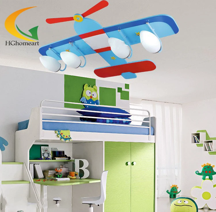 kids room ceiling lighting. childrenu0027s ceiling lights bedroom kids room lamp of glassu0026wood creative rural cartoon lighting blue u