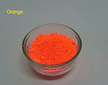 

NEON Orange Color Fluorescent Pigment Phosphor Powder ,100g/lot Decoration Powder Fluorescence Painting,Free shipping