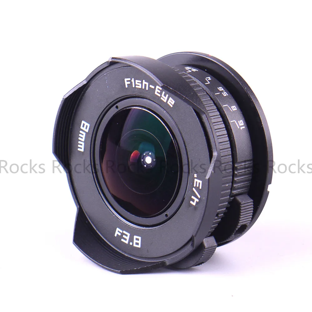 Pixco для камеры Micro4/3, 8 мм F3.8 объектив рыбий глаз CC tv костюм для Micro Four Thirds Крепление камеры, для Panasonic для Olympus GX8