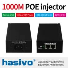 90 Вт 65 Вт POE адаптер гигабитный poe-инжектор Ethernet мощность для POE IP камера телефон беспроводной AP PoE питание