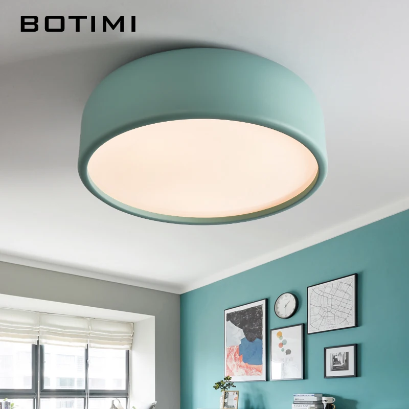 

Botimi Creative LED Ceiling Lights Modern Hanging Lighting For Dining Room Ceiling Mounted Kitchen Light Suspension