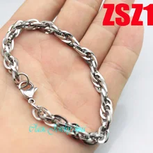 Браслет из нержавеющей стали 6,2 мм bravny twist brace мужские модные ювелирные изделия панк цепи 20 шт ZSZ148