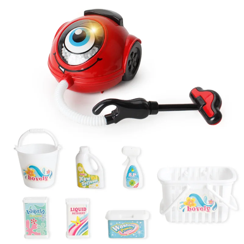 Моделирование Электрический мини маленькие домашние электроприборы детский игровой дом кухня маленький бытовой избрать чистящие игрушки - Цвет: vacuum cleaner