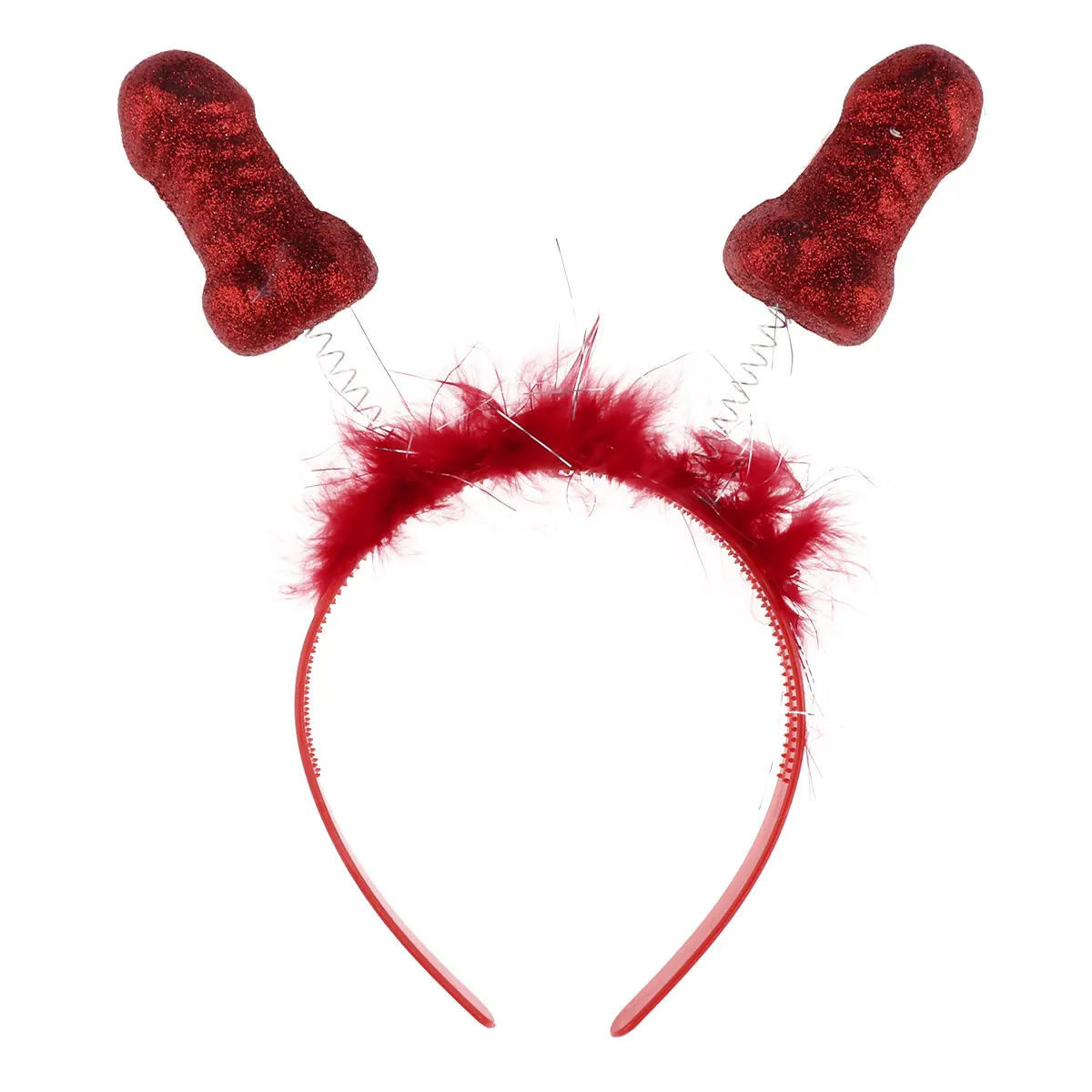 Funny Novelty Bruid Penis Vormige Kroon Tiara Hoofdband Haar Haarband Bezel Voor Girls Night Out Bachelorette Vrijgezellenfeest Accessorie