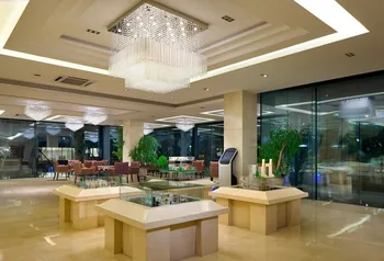 

Modern crystal lights rectangular art deco chandelier crystal chandelier for GU10 LED bulbs home lighting