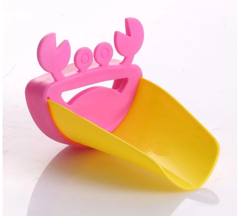 ORGANBOO 1PCS Bathroom Cute Crab Shape Faucet Extender Children Kids Washing Hands Kitchen Faucet Sink for Baby Washing Helper ORGANBOO 1PCS Bathroom Cute Crab Shape Faucet Extender Children Kids Washing Hands Kitchen Faucet Sink for Baby Washing Helper