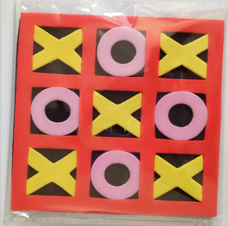 Бесплатная доставка новинка игрушка для детей 4X 6X 12X 24X EVA TIC TAC TOE интеллектуальной