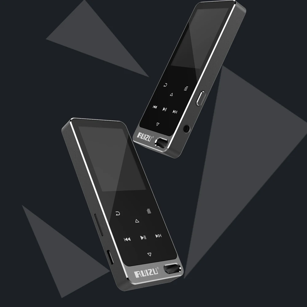 RUIZU X19/X05S цельнометаллический сенсорный экран HIFI MP3-плеер встроенный динамик 8 ГБ Цифровой MP3 музыкальный плеер