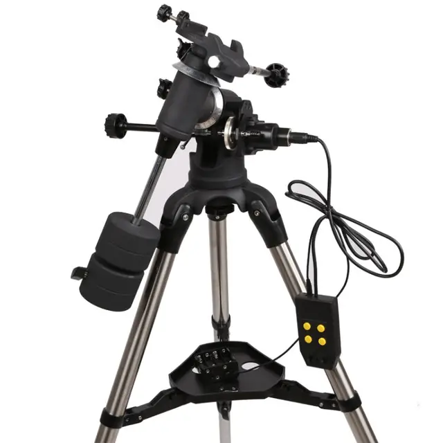 Best price at $293 Cheap EM60 stainless steel tripod equatorial telescope astronomical high stable imaging times accessories black electric