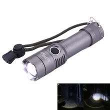 CREE XML T6 Convex Lens LED Flashlight Variable Focus Torch lights for Outdoor Activities Camping Hiking 18650 Battery 5 Modes
