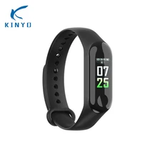 Обновленный смарт-браслет сердечного ритма Смарт-Браслет фитнес-трекер ips цветной экран водонепроницаемый браслет для мужчин и женщин pk mi band 3