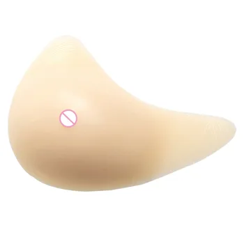 

1pc 190g Silicone Fake Breast Forms for Crossdressers Transgender Shemale Enhancer Drag Queen Costume Prosthetic Breast Left