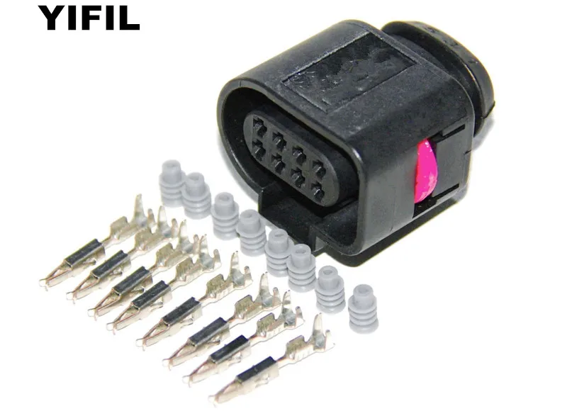 2/4/10pcs/lot 8 Pin/Way 1.5mm Female Auto Electrical Socket Connector